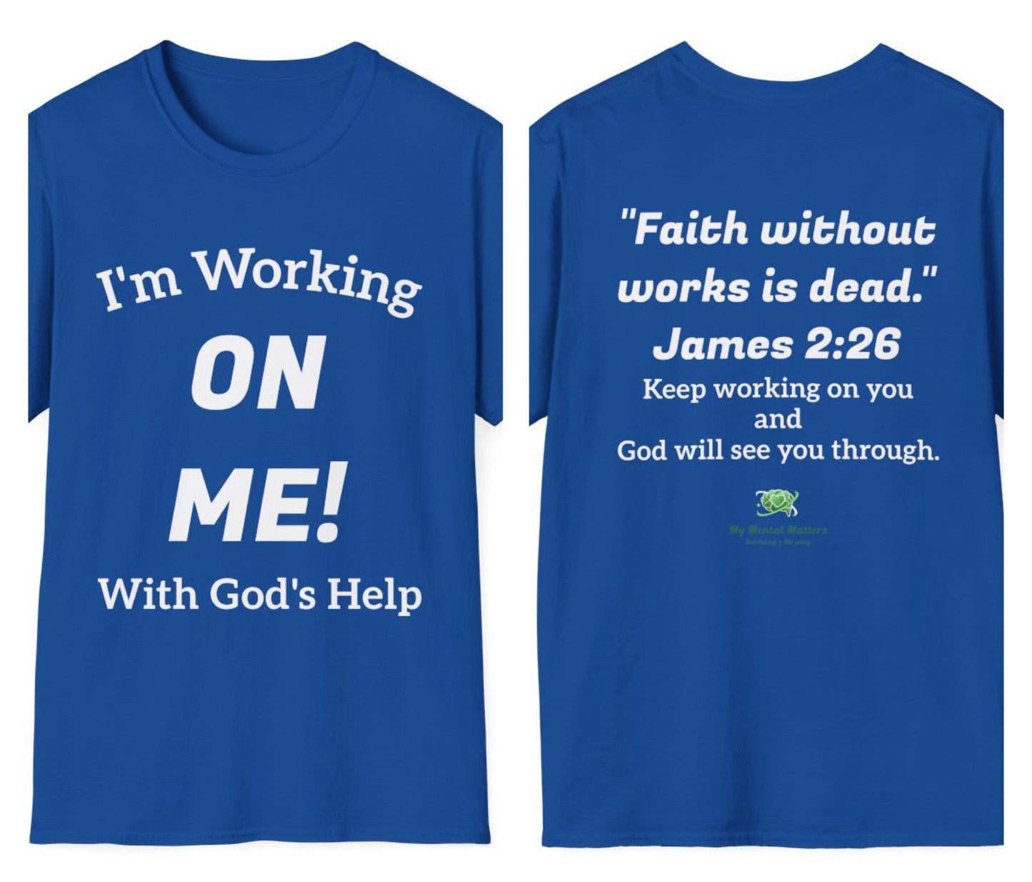 I'm Working On Me! - Crew Neck Tee