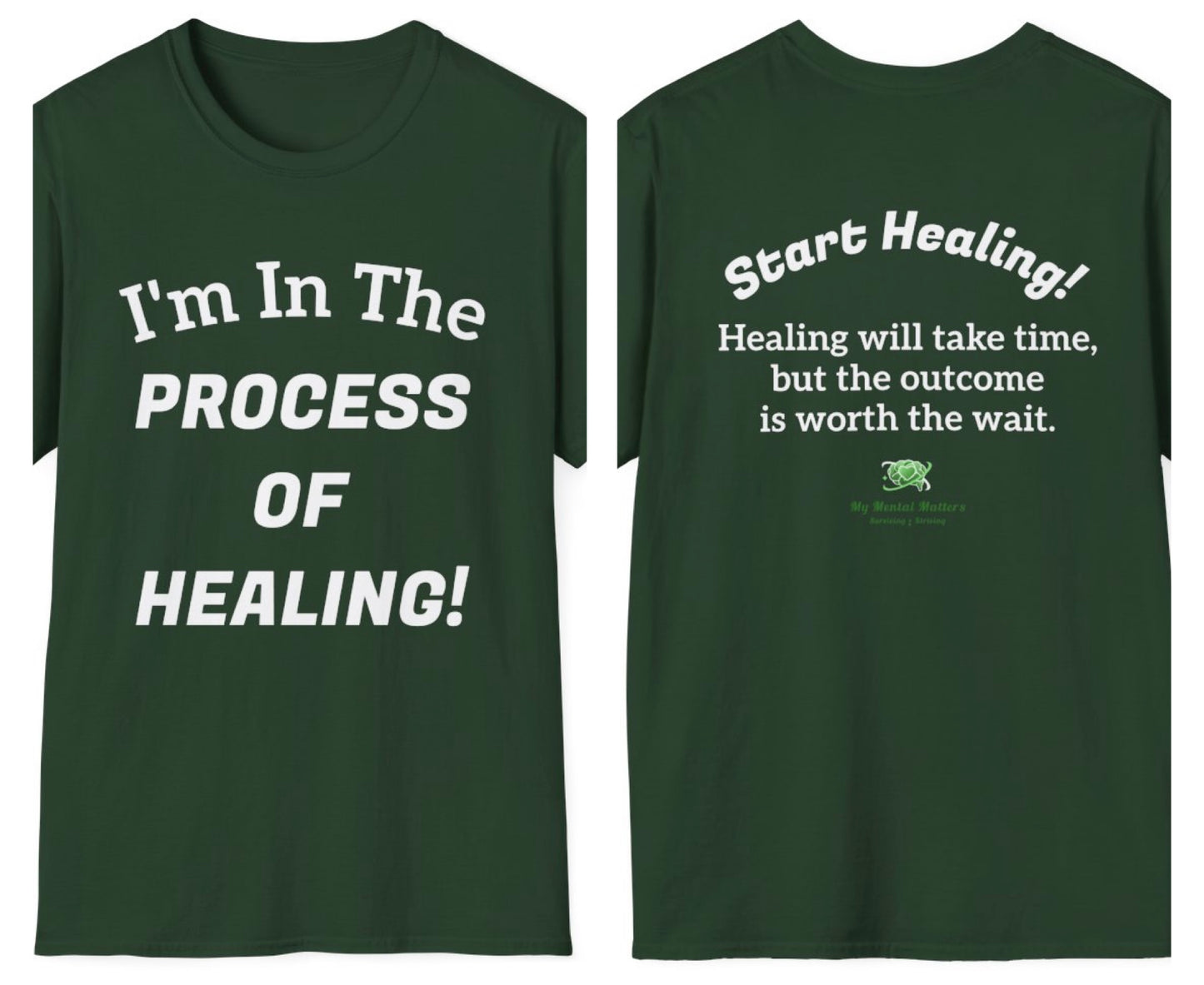 In The Process Of Healing! - Crew Neck Tee