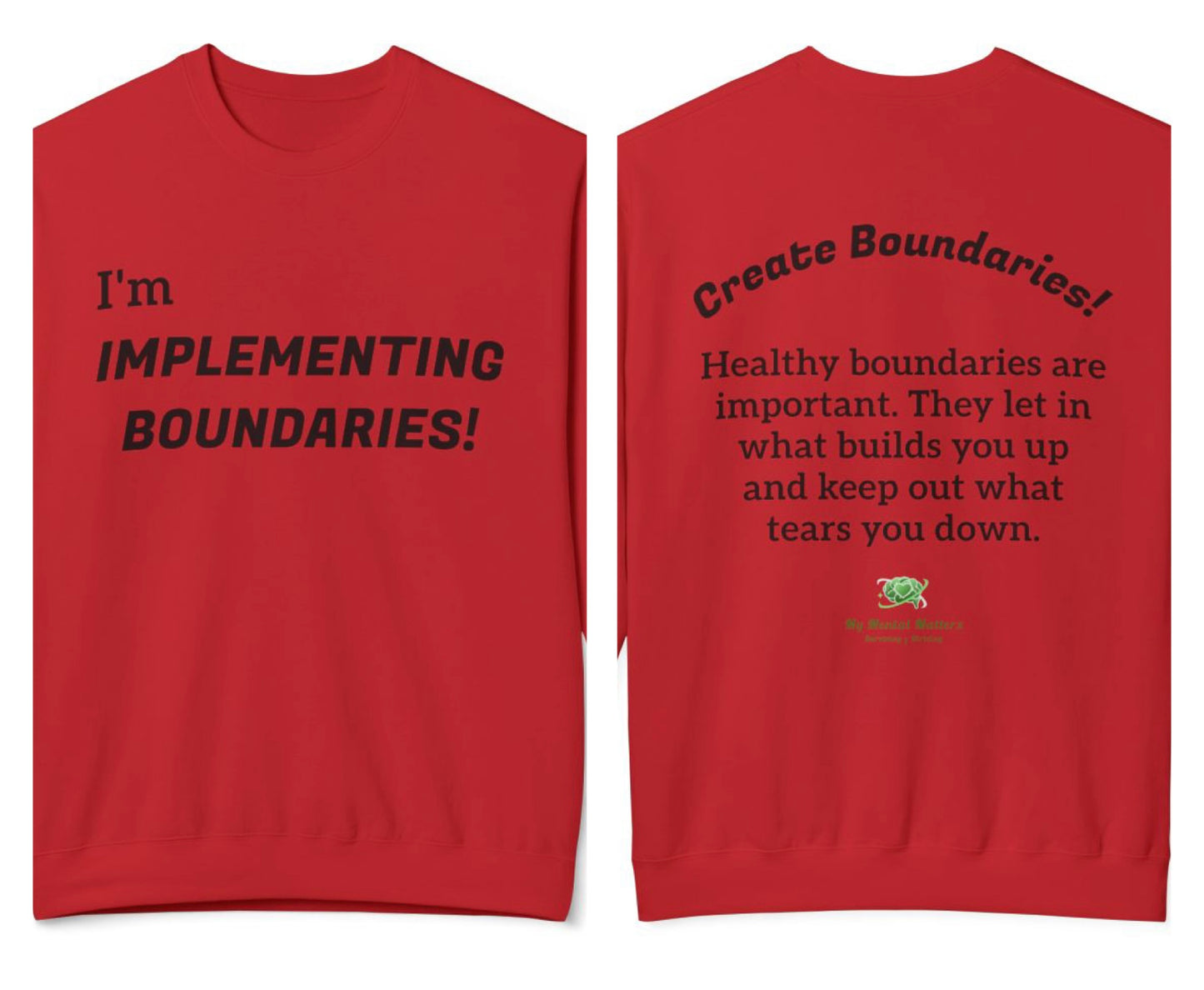"I'm Implementing Boundaries!"
