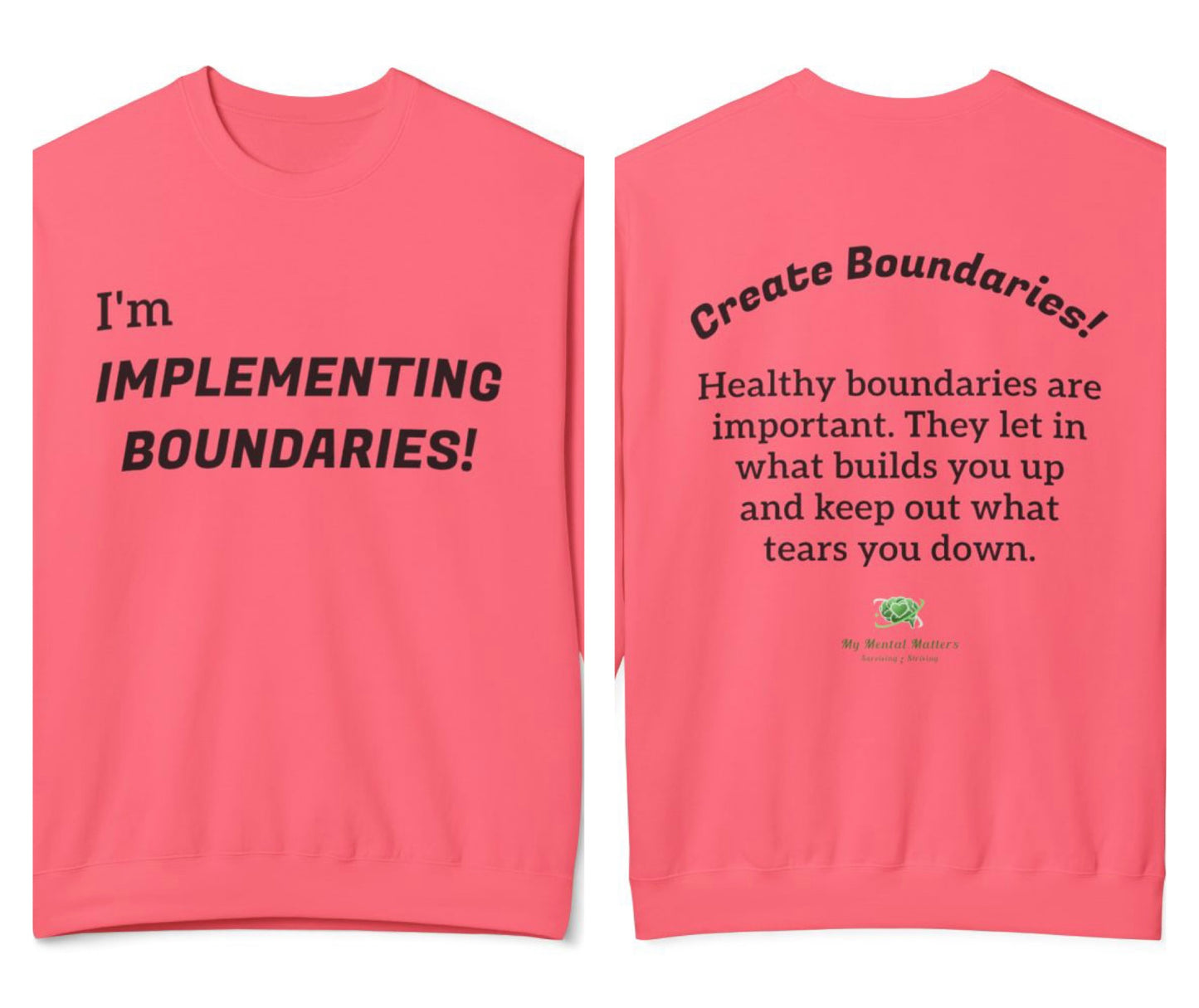 "I'm Implementing Boundaries!"