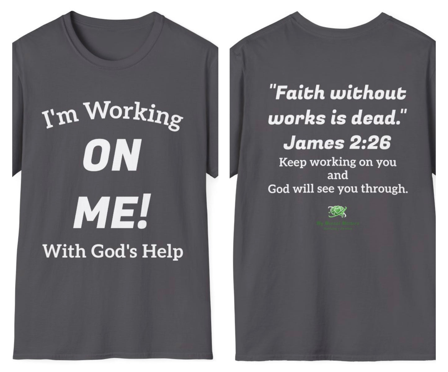 I'm Working On Me! - Crew Neck Tee