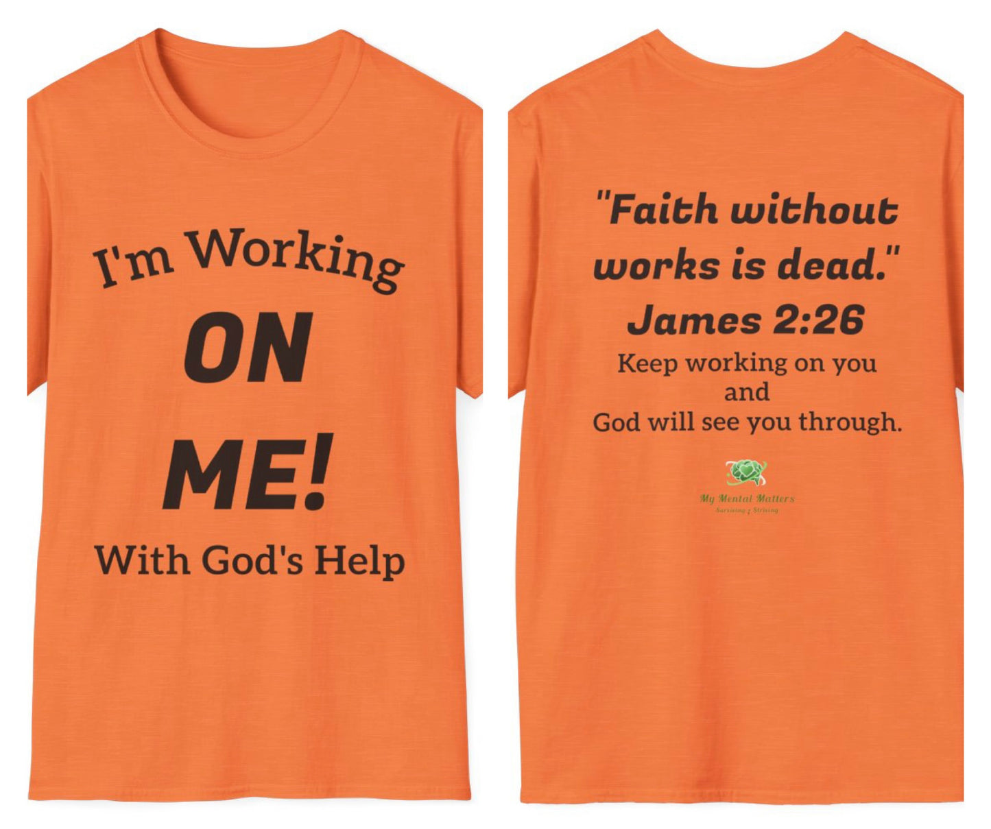 I'm Working On Me! - Crew Neck Tee