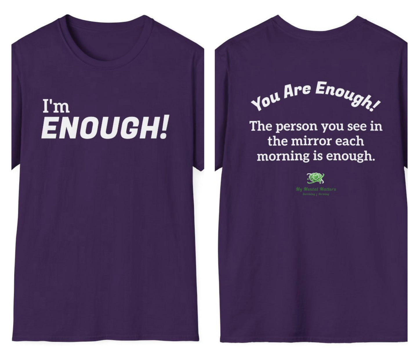 I'm Enough! - Crew Neck Tee