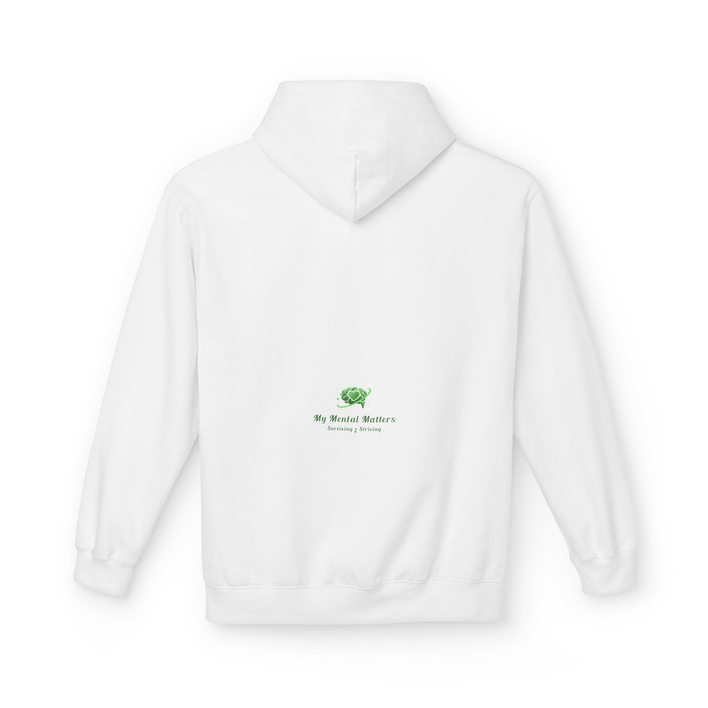 Progress, Not Perfection Hoodie — Minimal Calm Graphic Pullover