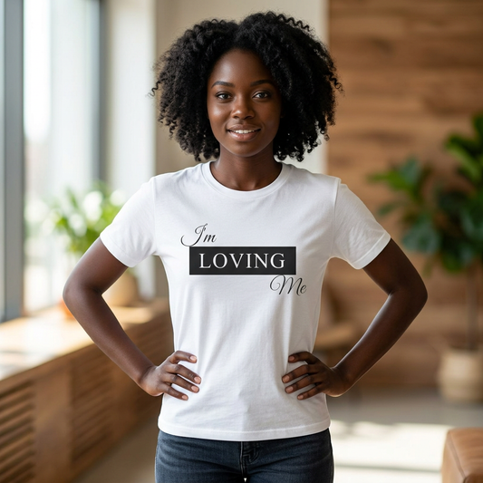 I'm Loving Me Tee — Self-Love Graphic T-Shirt