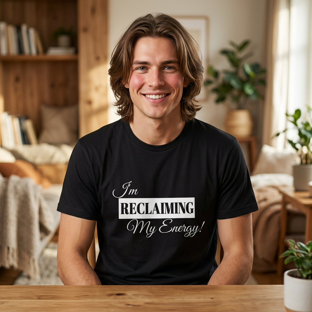 I'm Reclaiming My Energy Tee — Self-Love Graphic T-Shirt