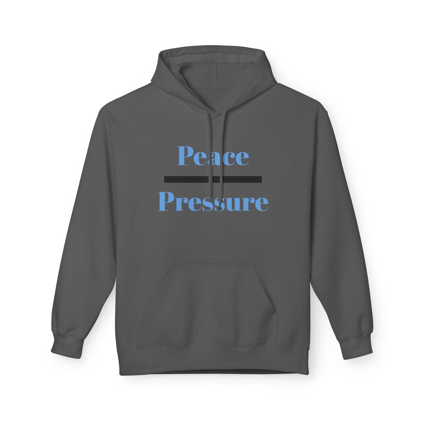 Peace Pressure Hoodie — Minimal Calm Graphic Pullover