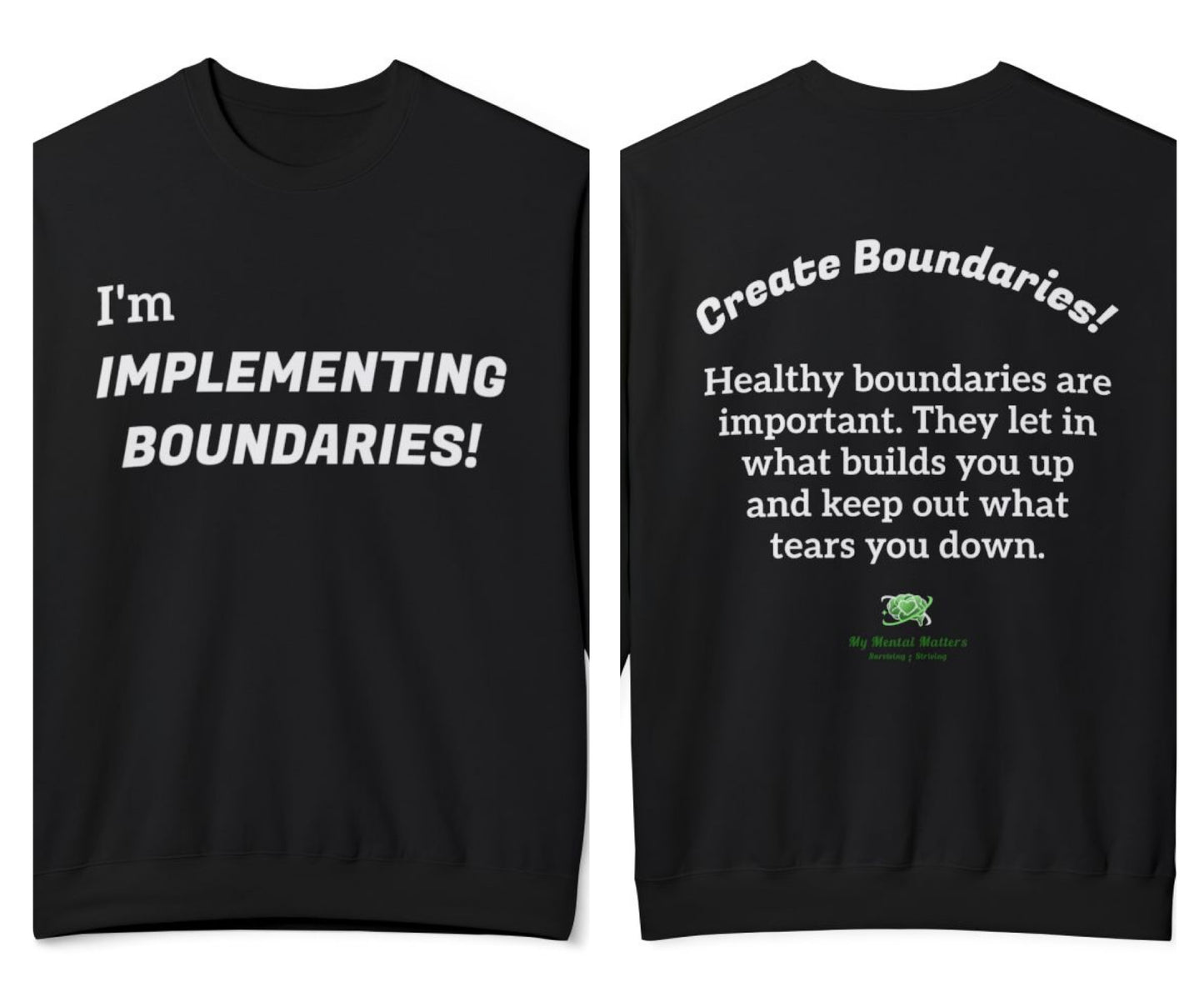 "I'm Implementing Boundaries!"