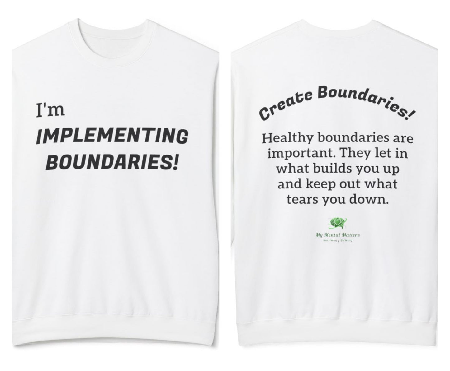 "I'm Implementing Boundaries!"