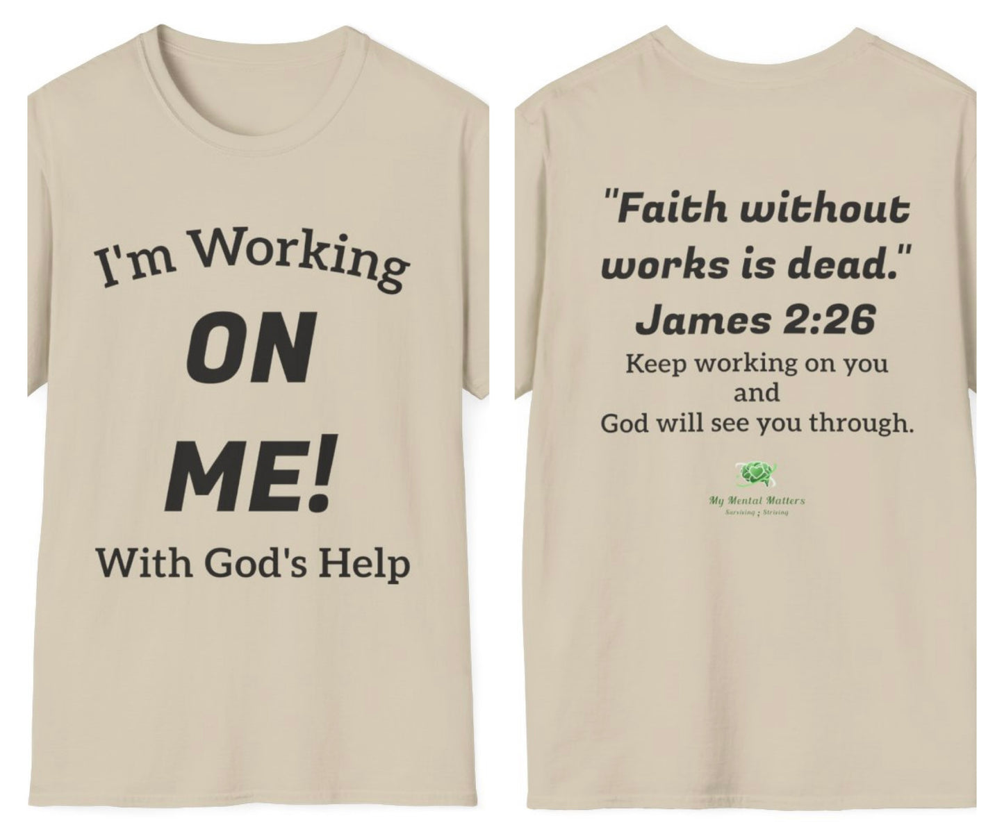 I'm Working On Me! - Crew Neck Tee