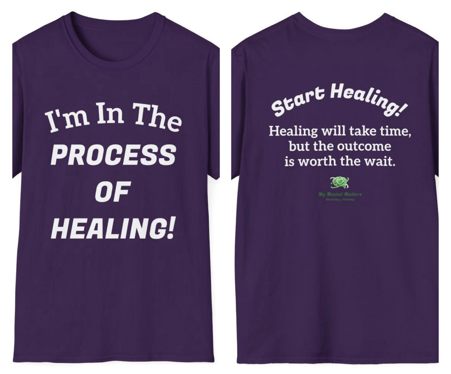 In The Process Of Healing! - Crew Neck Tee
