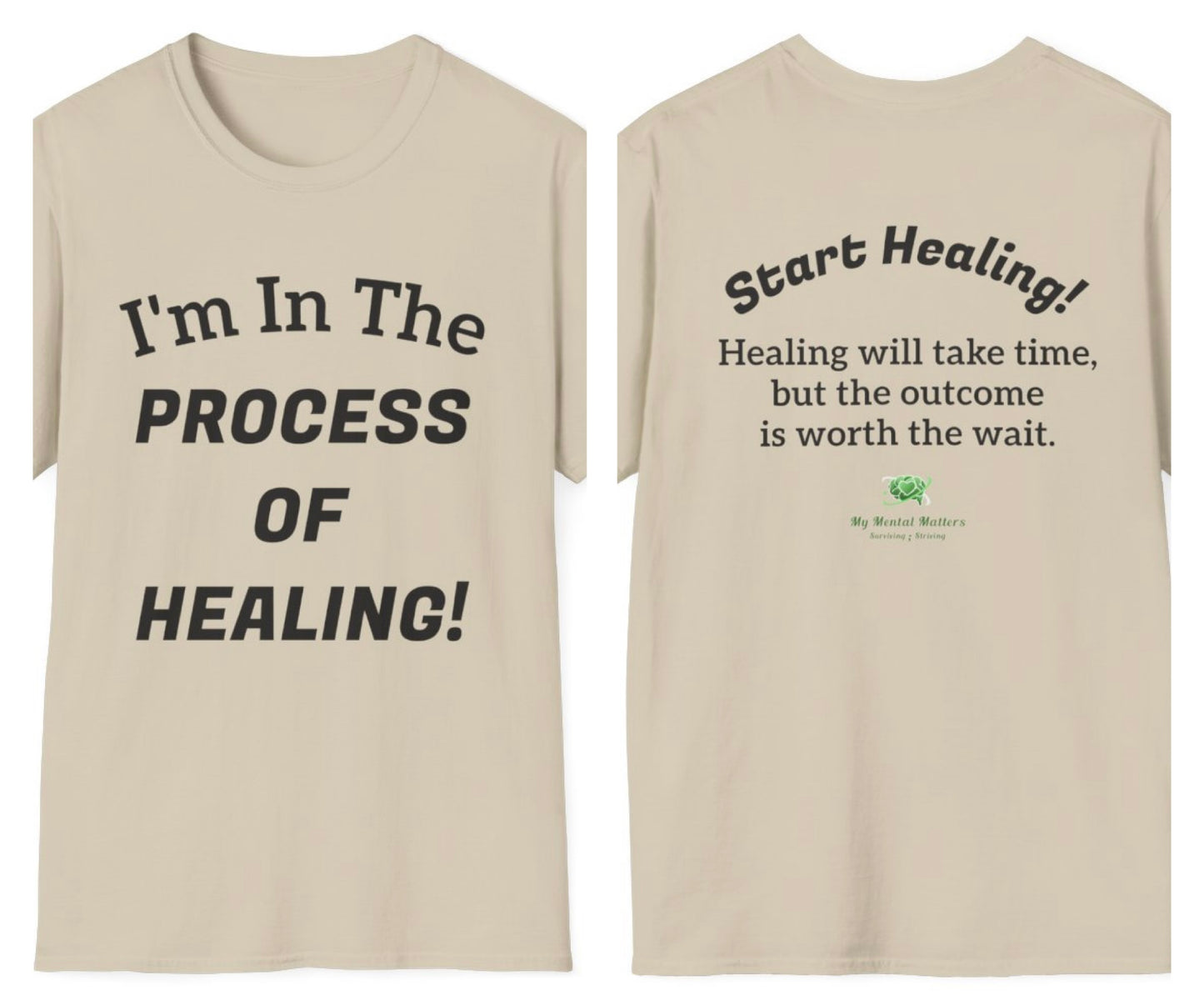 In The Process Of Healing! - Crew Neck Tee
