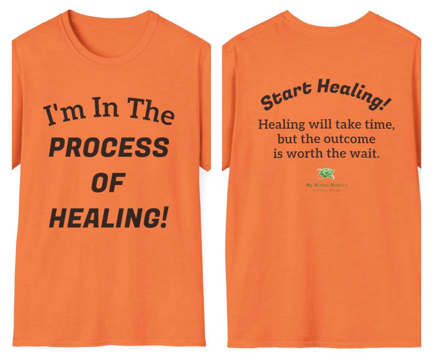 In The Process Of Healing! - Crew Neck Tee